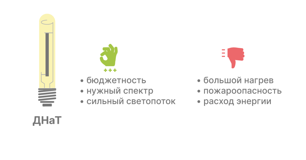 ДНаТ лампы