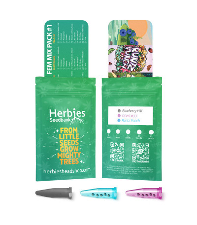 Fem Mix Pack #1 fem (Herbies Seeds) микс семян конопли