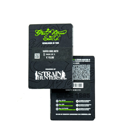 Super Bud Auto fem (Green House Seeds) семена конопли