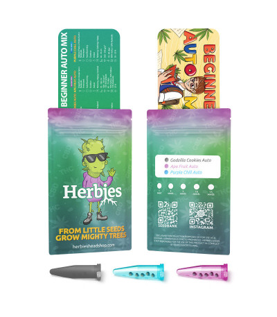 Beginner Auto Mix Pack fem от Herbies Seeds семена микса конопли